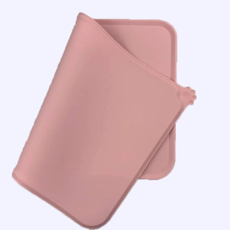 Non-Slip Silicone Pet Feeding Mat — Waterproof & Easy Clean