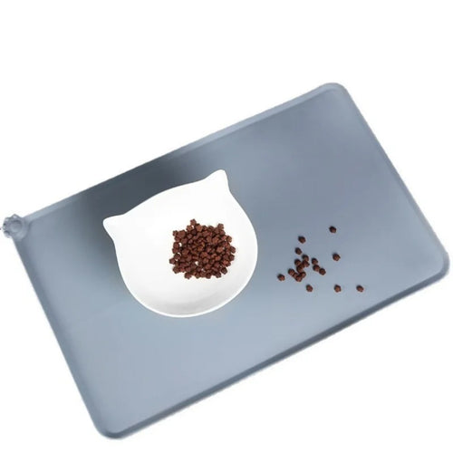 Non-Slip Silicone Pet Feeding Mat — Waterproof & Easy Clean