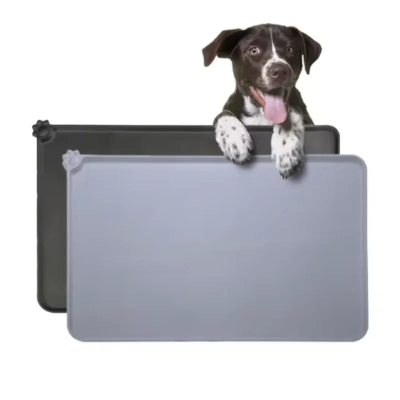 Non-Slip Silicone Pet Feeding Mat — Waterproof & Easy Clean