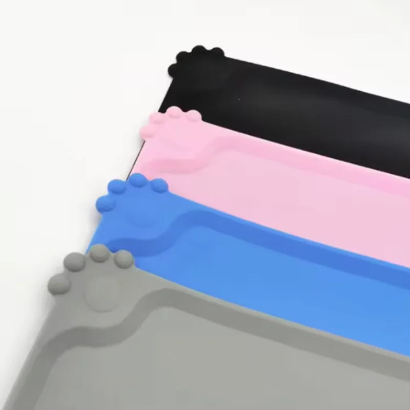 Non-Slip Silicone Pet Feeding Mat — Waterproof & Easy Clean
